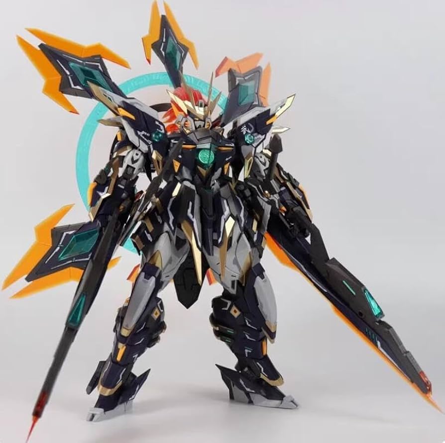 SNAA model　武皇　1/100　素組完成品 Amazon | SNAA 1/100 機甲 モデル ロボット 武皇 皇者シリーズ